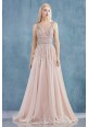 Trickle Beaded Chiffon A-Line